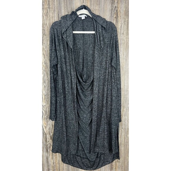 Athleta LGrey Harmony Wrap 2.0 Jacket Hooded Cardigan Shrug Sweater Slouch Yoga - Picture 1 of 10